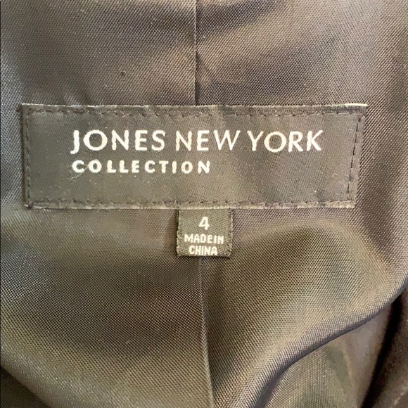 Jones New York black striped blazer - Picture 4 of 4